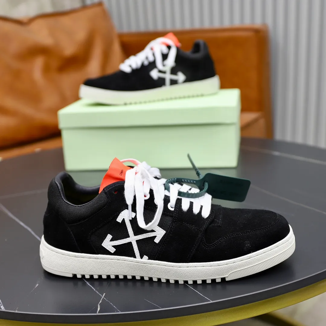 Men's shoes: 462💰💶【off-white】👫 Original one-to-one replica, high-end quality🥳The latest model has not been listed on the official website yet, the top version. Fabric: Imported original leather splicing Lining: Imported breathable mesh Outsole: Original rubber soft, light and wear-resistant Outsole Male 38-44 (customized for 45 and 46)